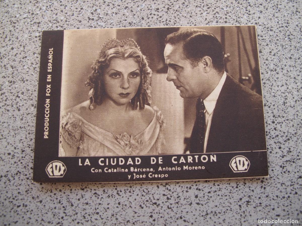 Cine: PROGRAMA DE MANO ORIGINAL EL DE LA FOTO