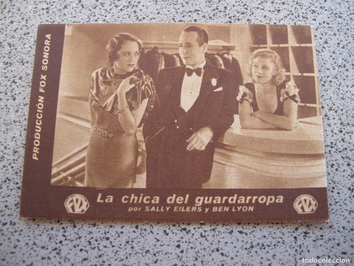 Cine: PROGRAMA DE MANO ORIGINAL EL DE LA FOTO