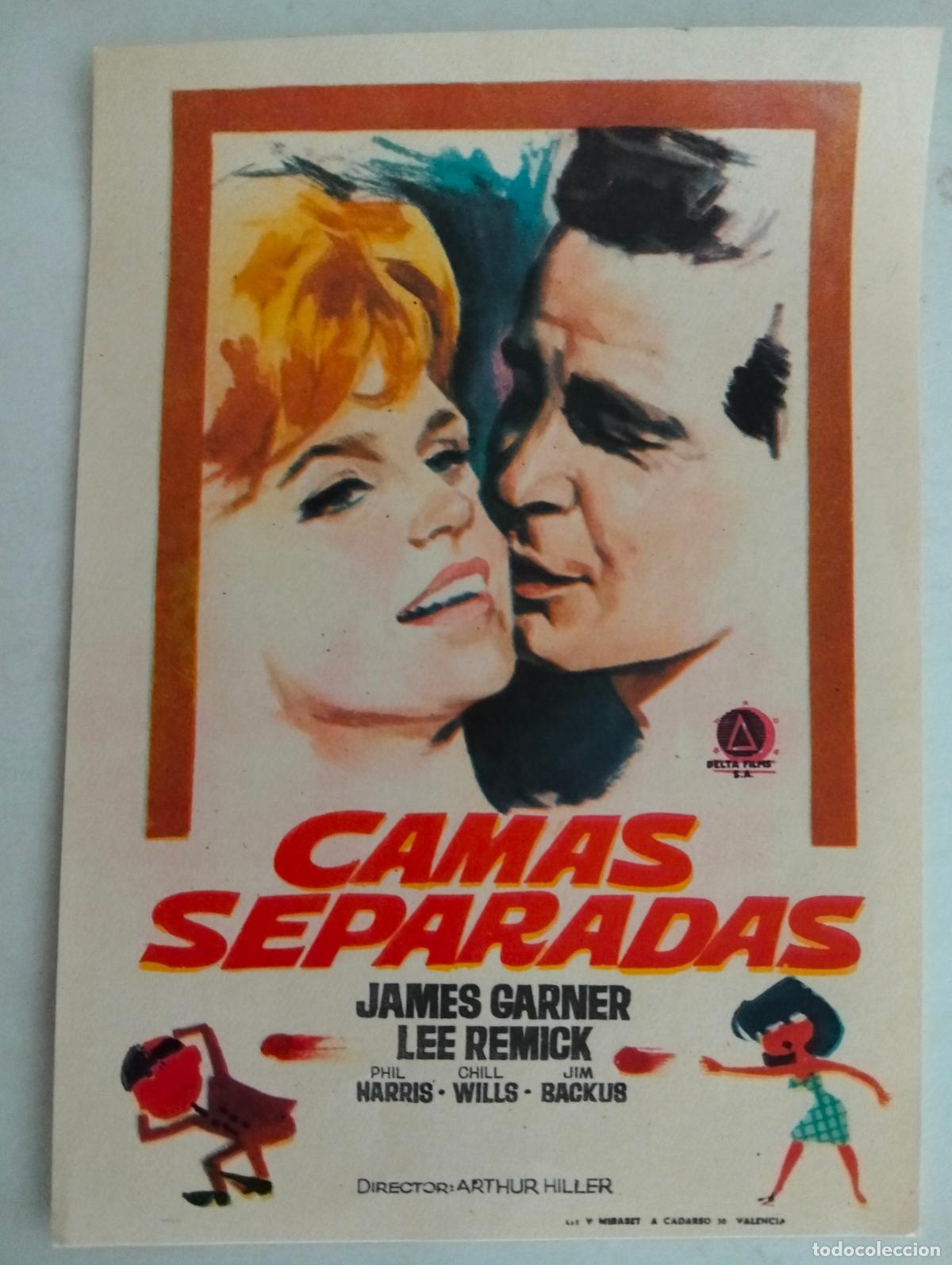 Cine: FOLLETO DE CINE, CAMAS SEPARADAS