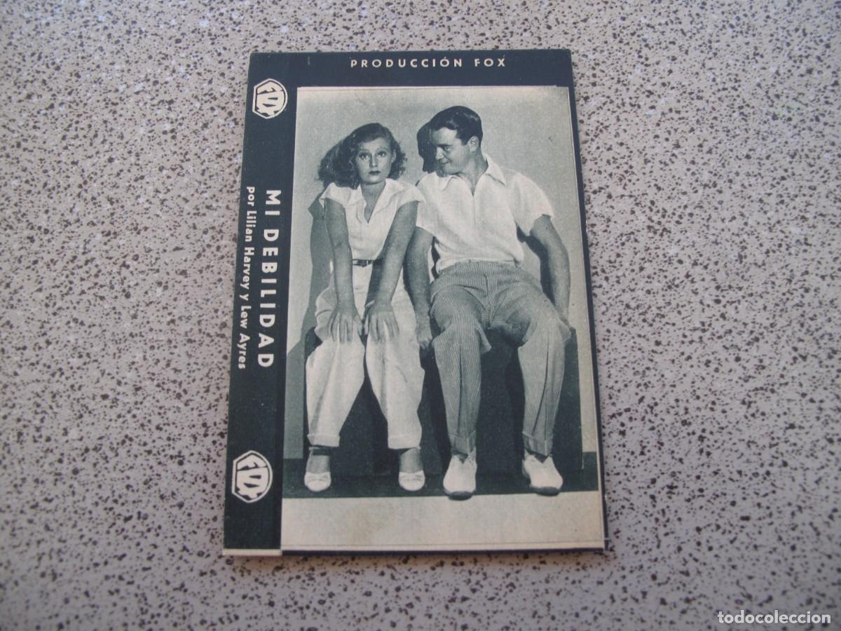 Cine: PROGRAMA DE MANO ORIGINAL EL DE LA FOTO