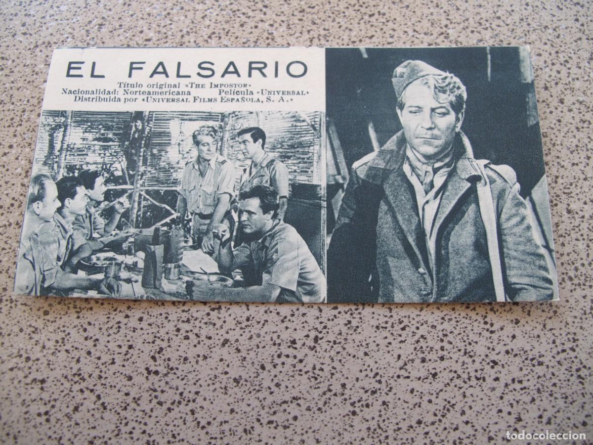 Cine: PROGRAMA DE MANO ORIGINAL EL DE LA FOTO