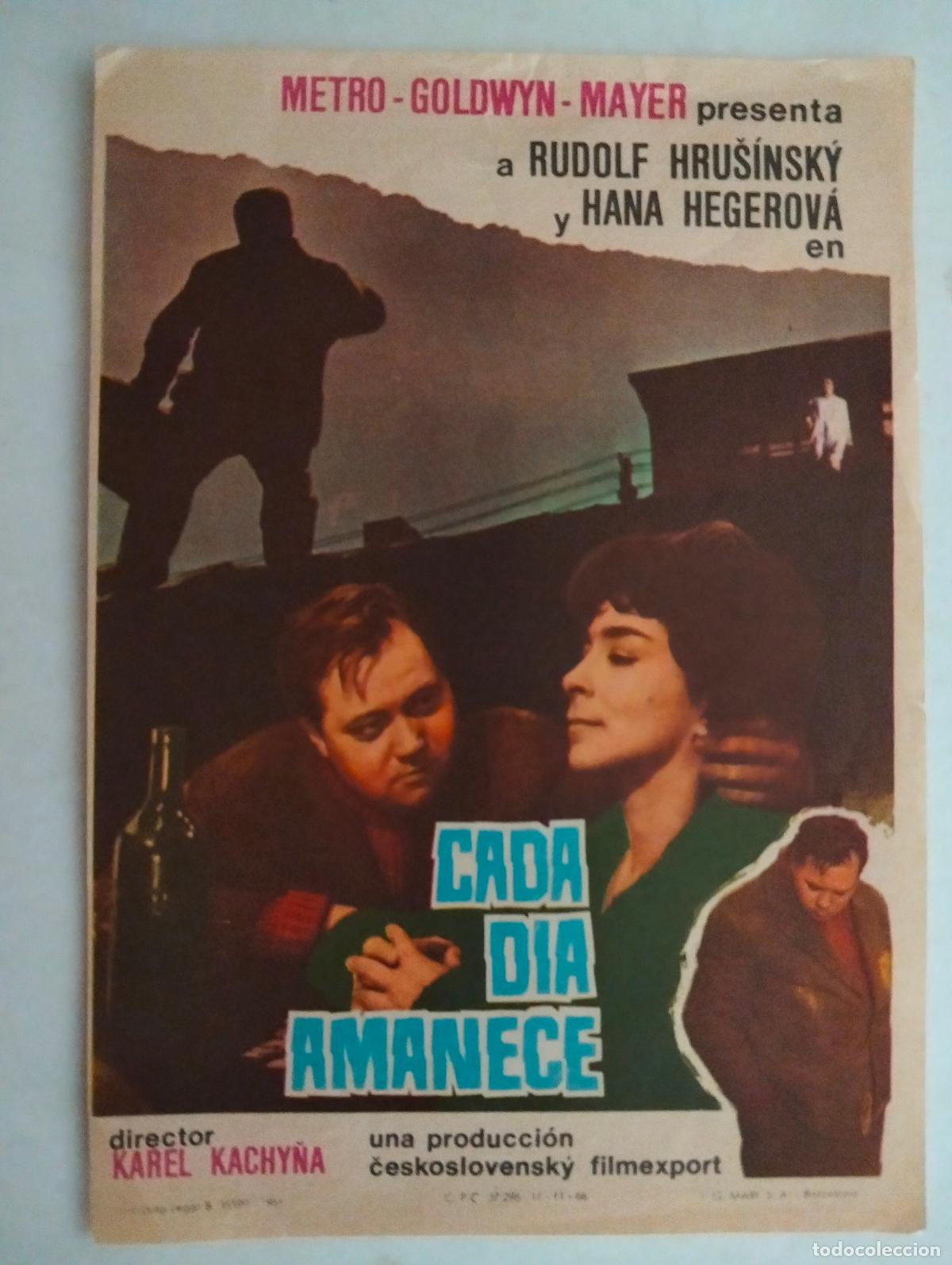 Cine: FOLLETO DE CINE, CADA DIA AMANECE
