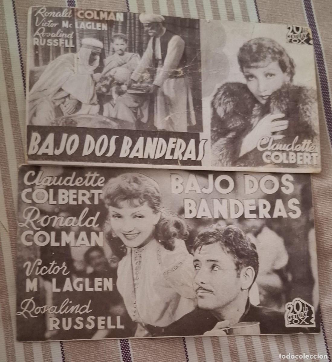 Cine: BAJO DOS BANDERAS - PROGRAMA DE CINE