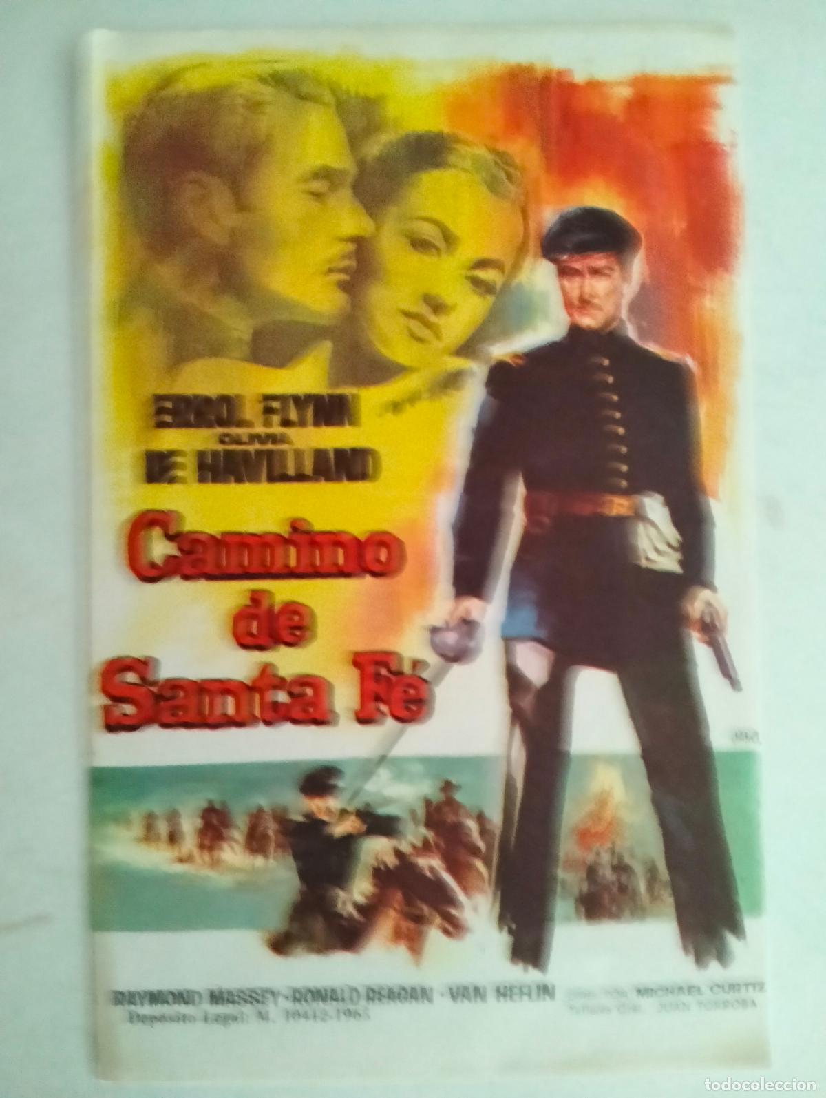 Cine: FOLLETO DE CINE, CAMINO DE SANTA FE