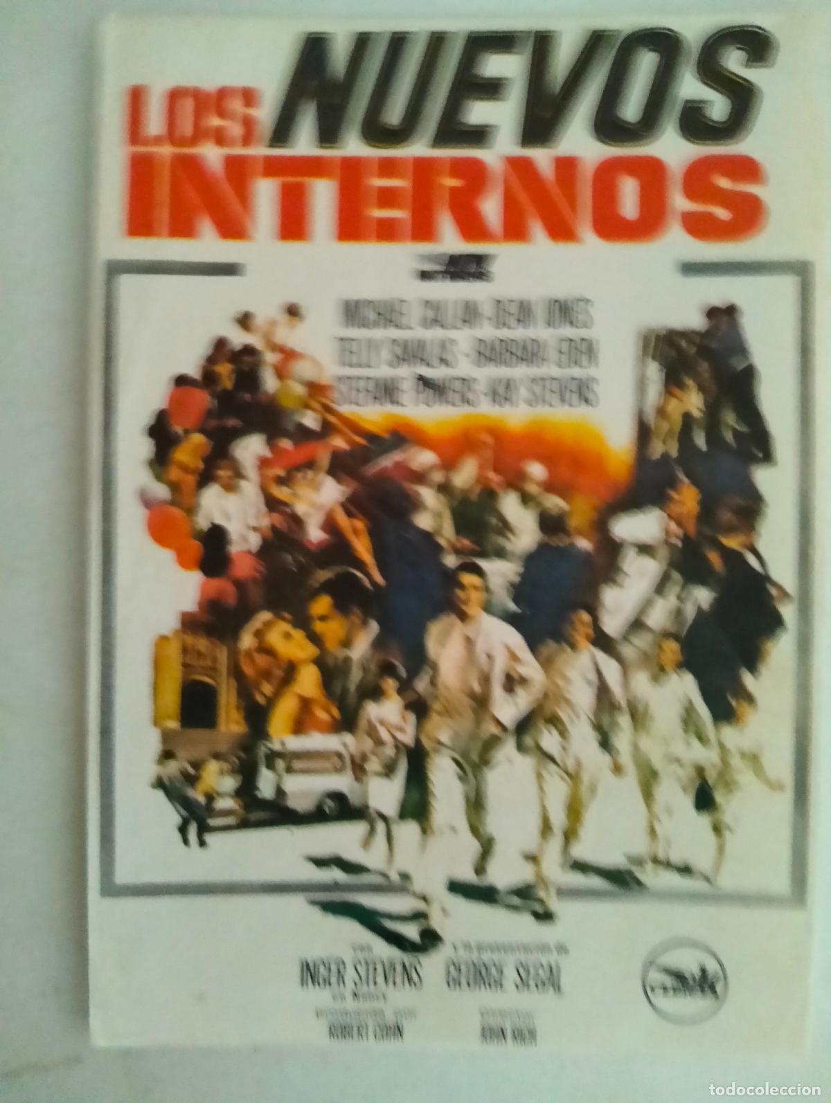 Cine: FOLLETO DE CINE, LOS NUEVOS INTERNOS
