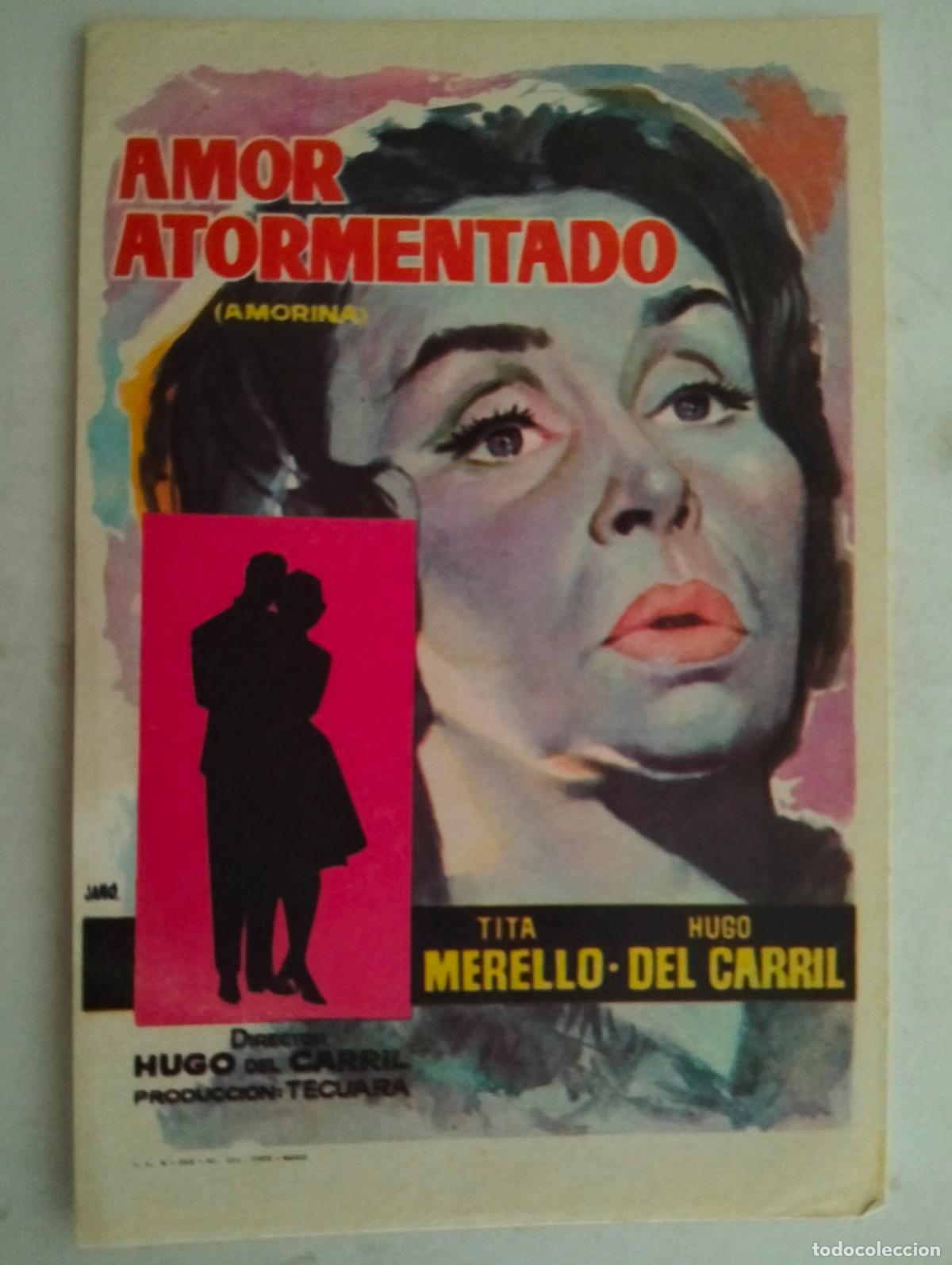 Cine: FOLLETO DE CINE, AMOR ATORMENTADO