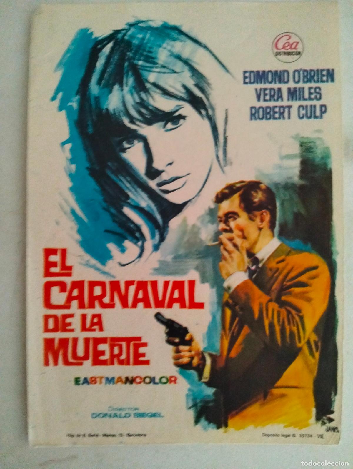 Cine: FOLLETO DE CINE, EL CARNAVAL DE LA MUERTE