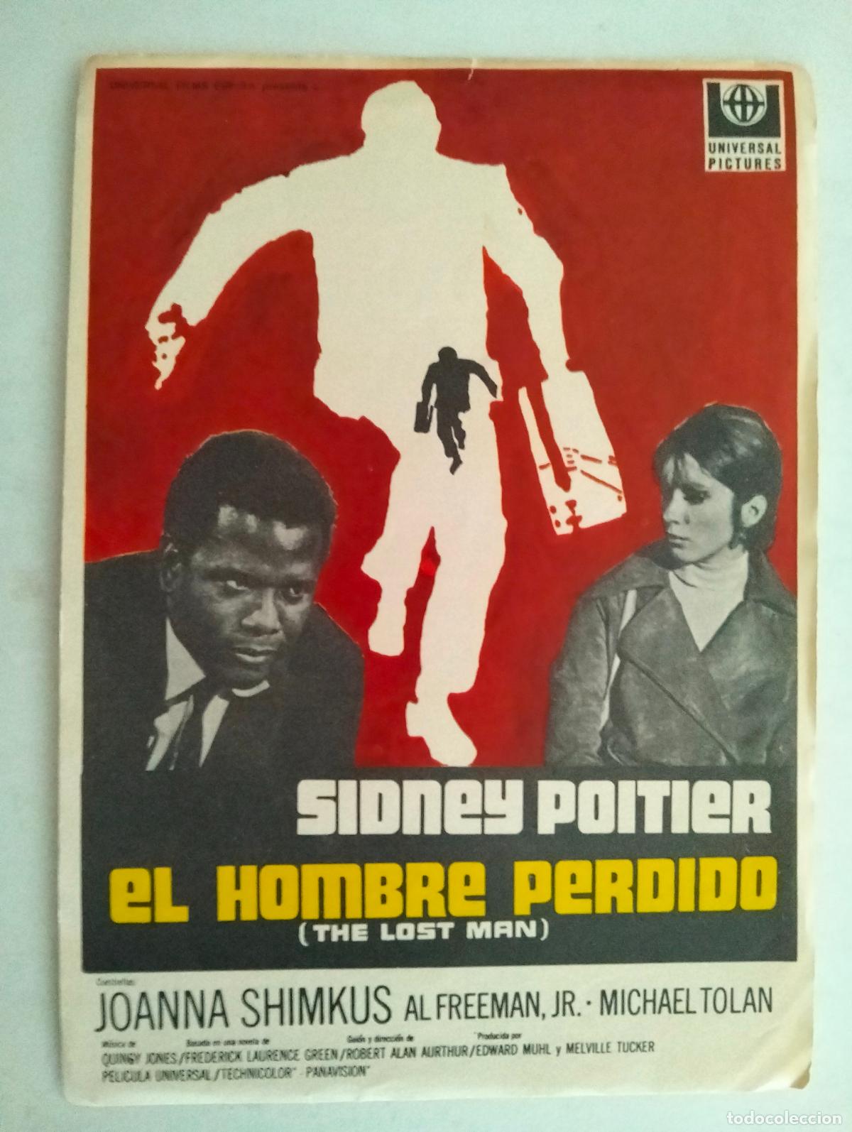 Cine: FOLLETO DE CINE, EL HOMBRE PERDIDO