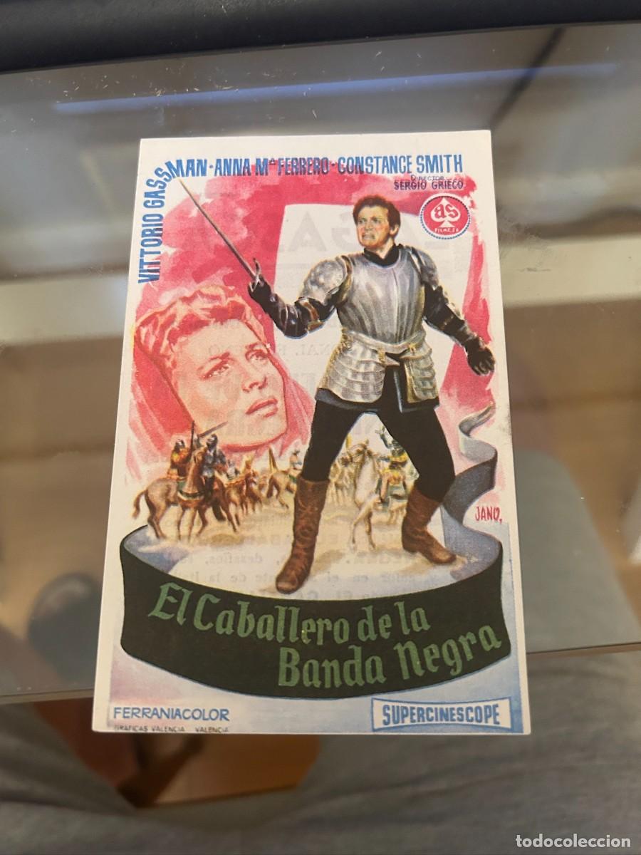 Cine: 1315 el caballero de la banda negra cine lagasca avila con publicidad buen estado