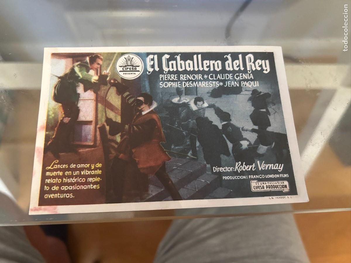 Cine: 1326 el caballero del rey sin publicidad buen estado