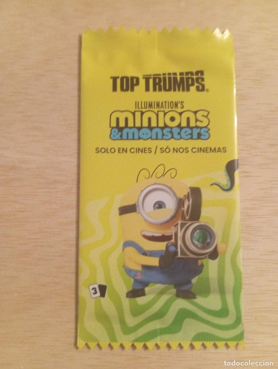 Cine: 1 SOBRE CON 3 TARJETAS PRECINTADO DE ** MINIONS:& MONSTERS **. 2026