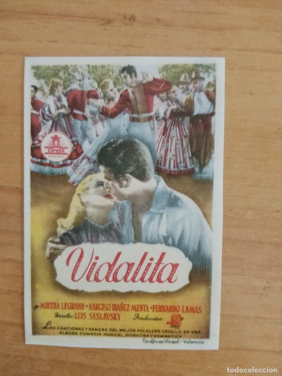  Flyers Publicitaires de films Anciens: TURQUE-PROGRAMA DE LA PELICULA --VIDALITA