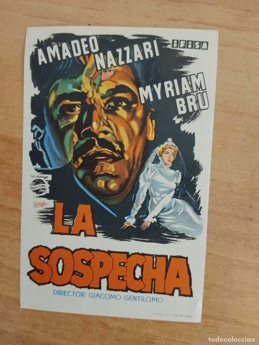 Cine: TURQUE-PROGRAMA DE LA PELICULA --LA SOSPECHA