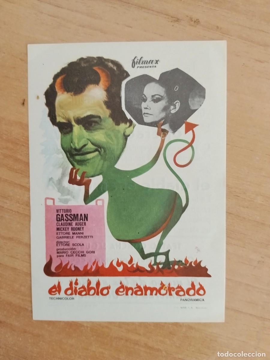 Cine: TURQUE-PROGRAMA DE LA PELICULA --EL DIABLO ENAMORADO ct