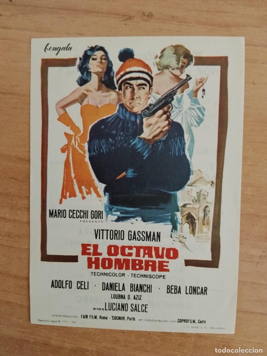 Cine: TURQUE-PROGRAMA DE LA PELICULA --EL OCTAVO HOMBRE ct