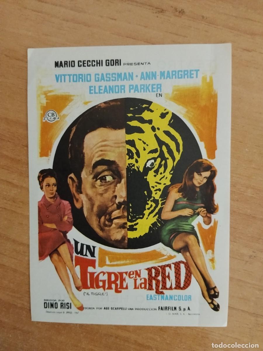 Cine: TURQUE-PROGRAMA DE LA PELICULA --UN TIGRE EN LA RED ct