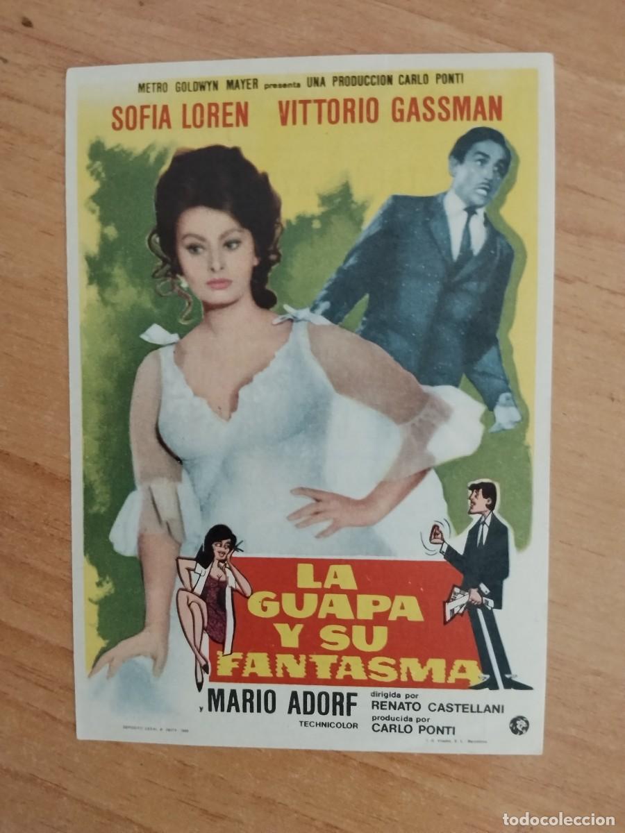 Cine: TURQUE-PROGRAMA DE LA PELICULA --LA GUAPA Y SU FANTASMA ct