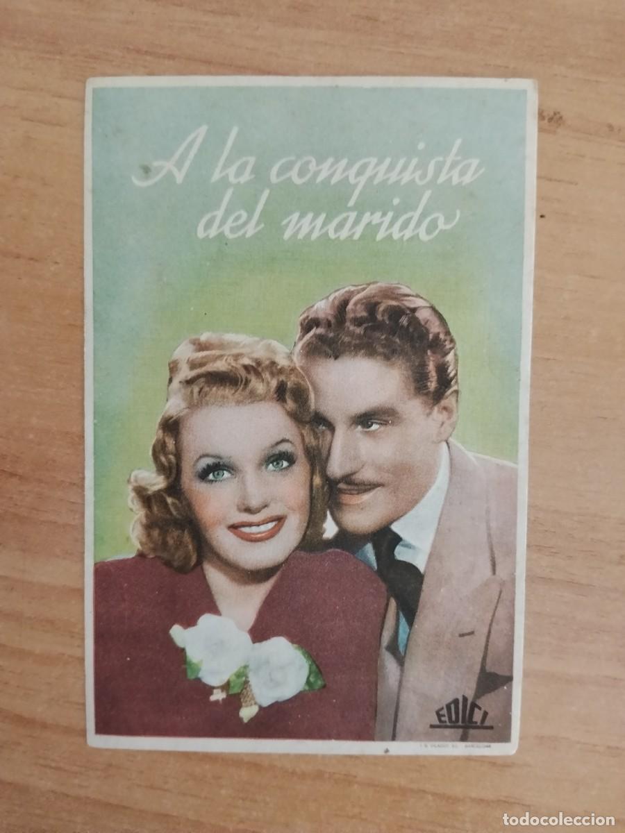 Cine: TURQUE-PROGRAMA DE LA PELICULA --A LA CONQUISTA DEL MARIDO