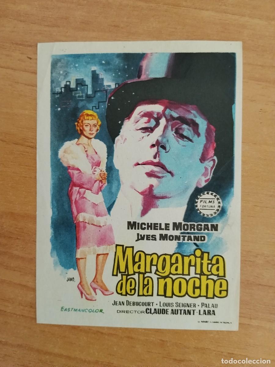  Flyers Publicitaires de films Anciens: TURQUE-PROGRAMA DE LA PELICULA --MARGARITA DE LA NOCHE