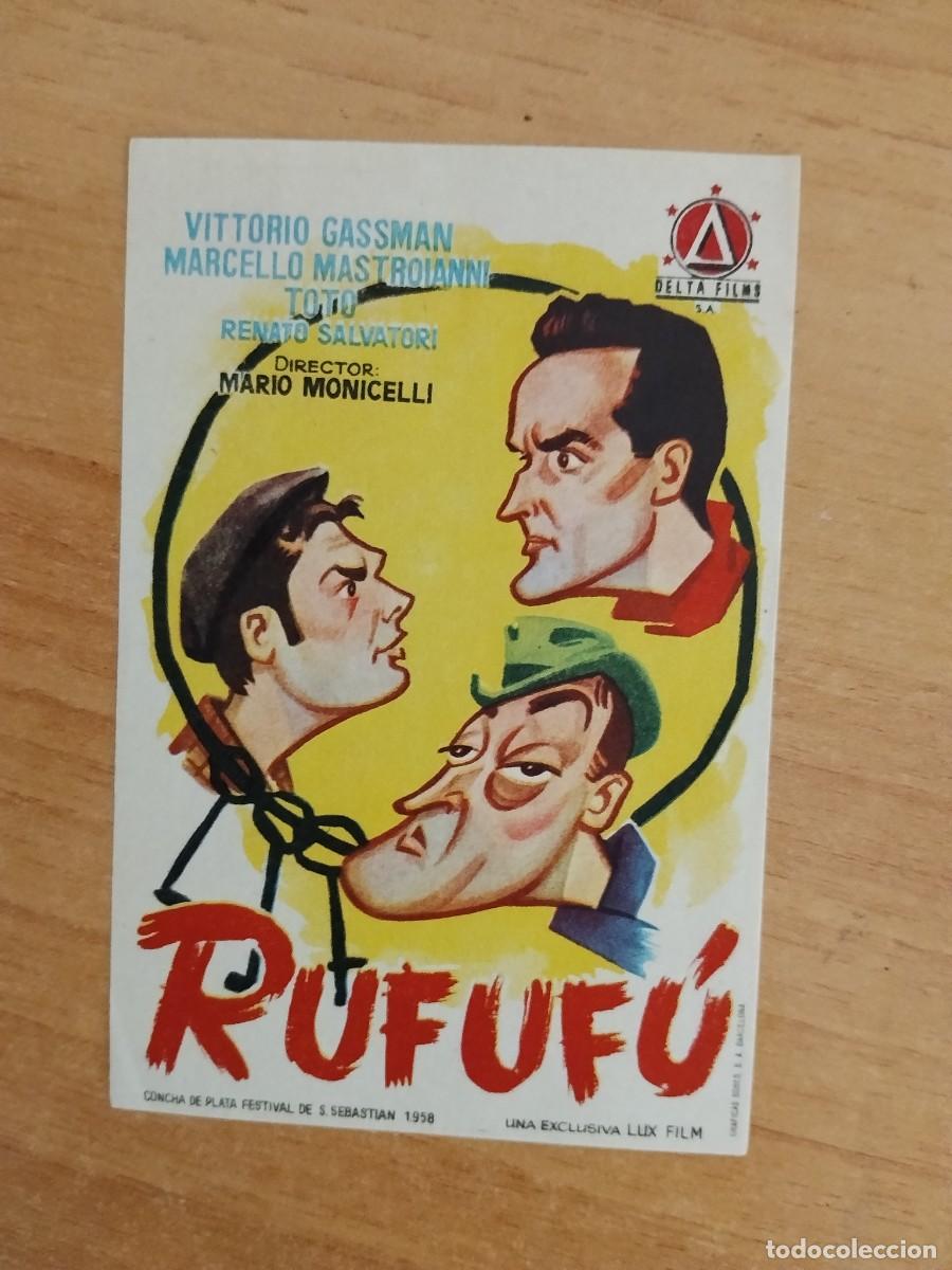  Flyers Publicitaires de films Anciens: TURQUE-PROGRAMA DE LA PELICULA --RUFUFU