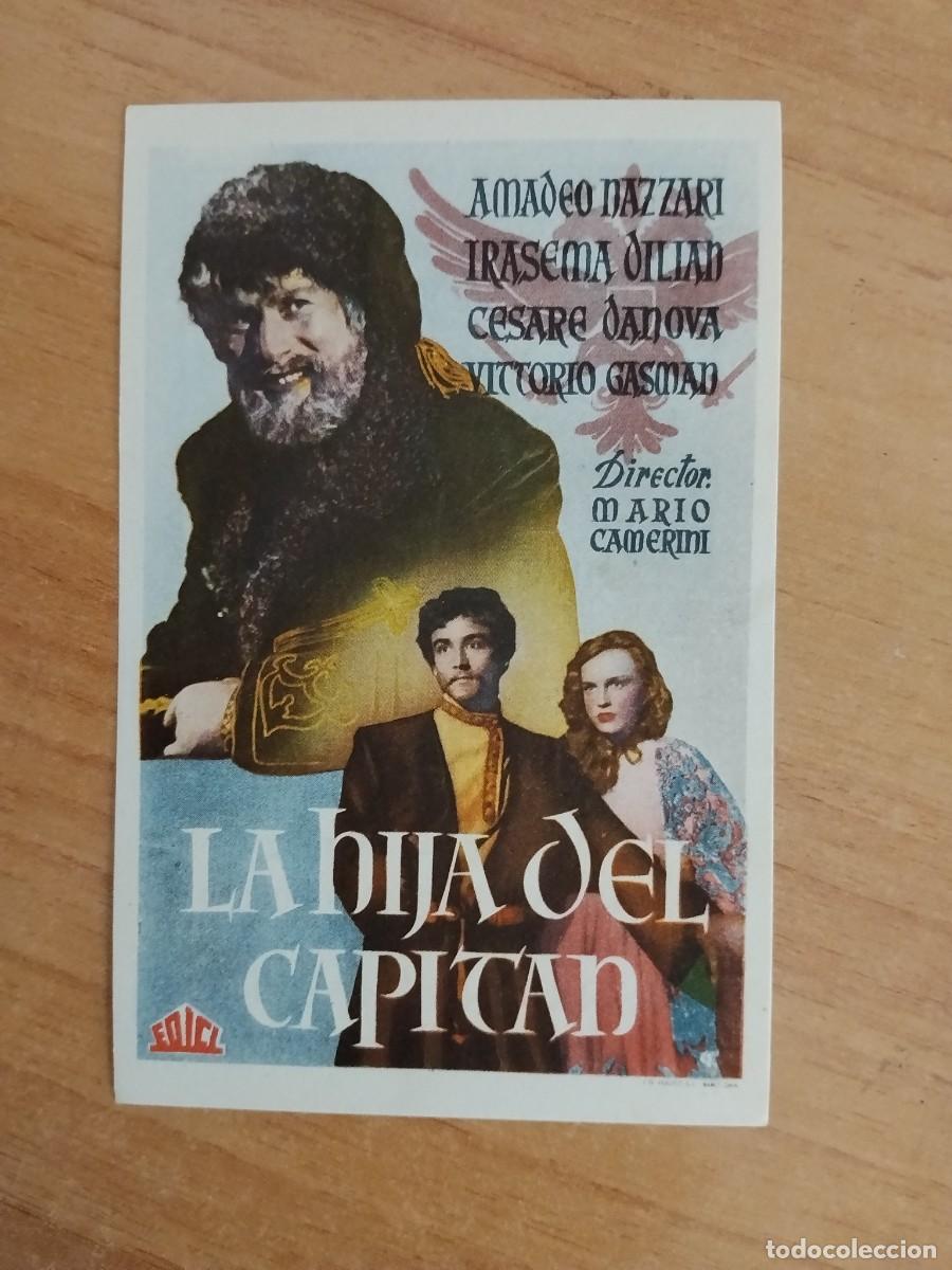  Flyers Publicitaires de films Anciens: TURQUE-PROGRAMA DE LA PELICULA --LA HIJA DEL CAPITAN ct