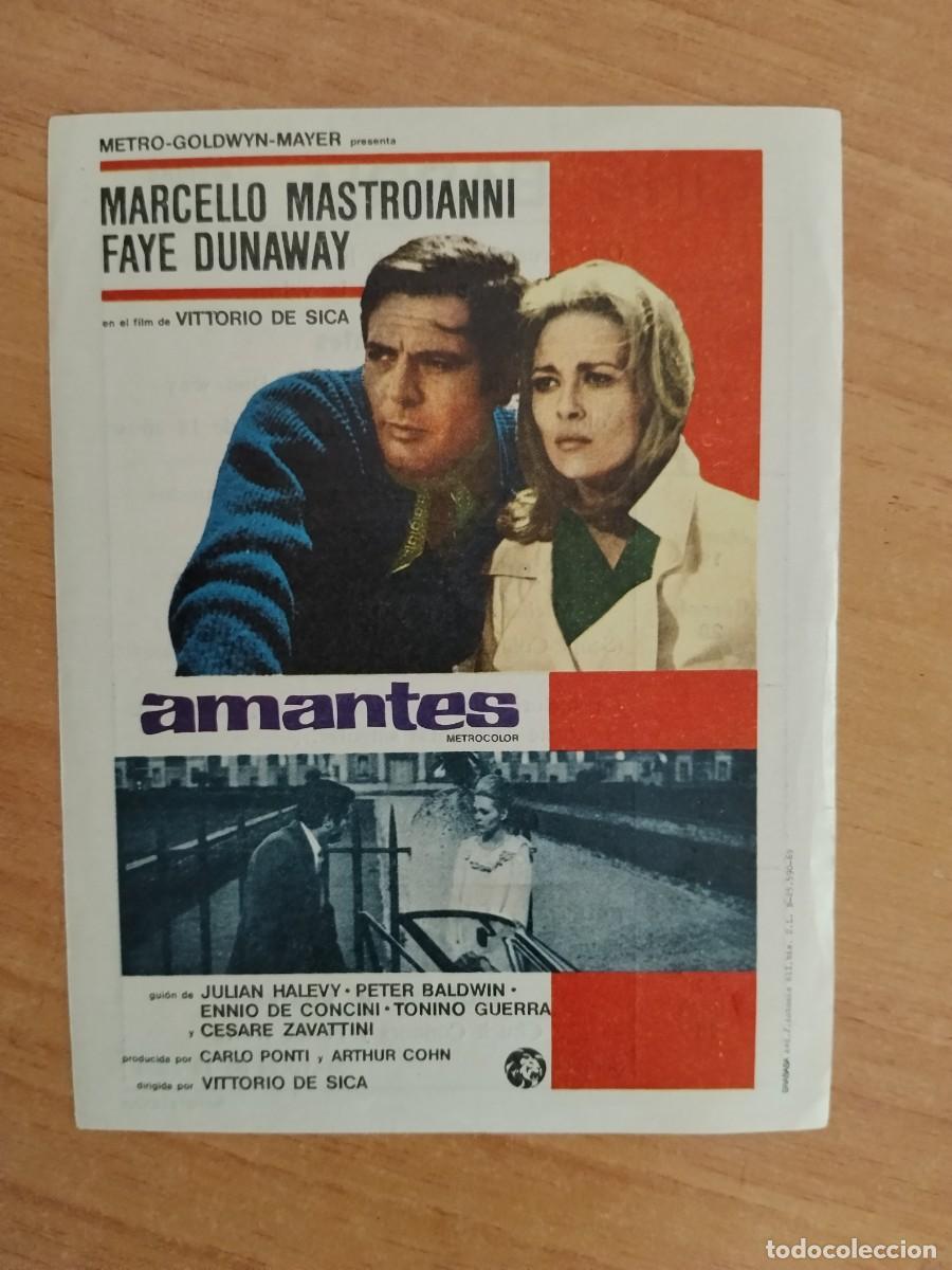  Flyers Publicitaires de films Anciens: TURQUE-PROGRAMA DE LA PELICULA --AMANTES ct