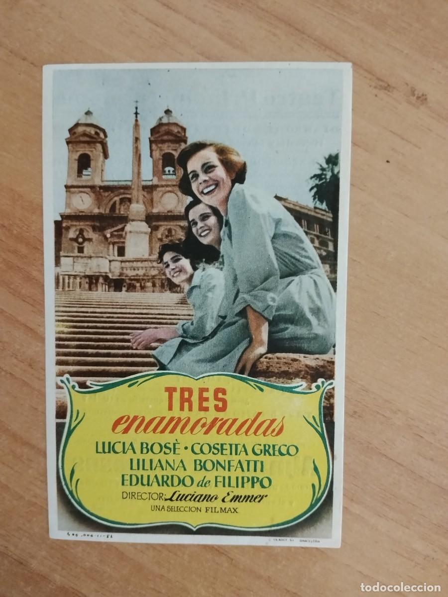  Flyers Publicitaires de films Anciens: TURQUE-PROGRAMA DE LA PELICULA --TRES ENAMORADAS ct