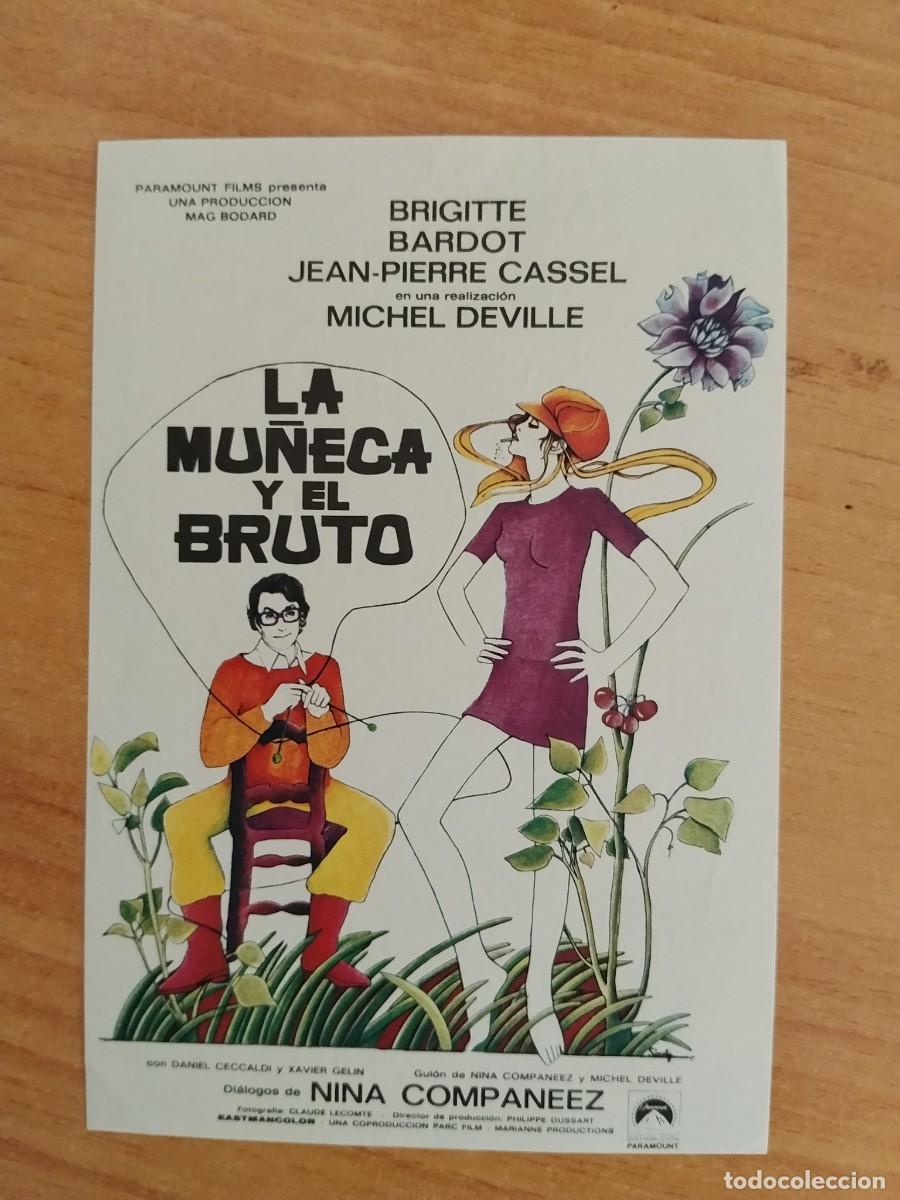 Cinema: TURQUE-PROGRAMA DE LA PELICULA --LA MU&Ntilde;ECA Y EL BRUTO