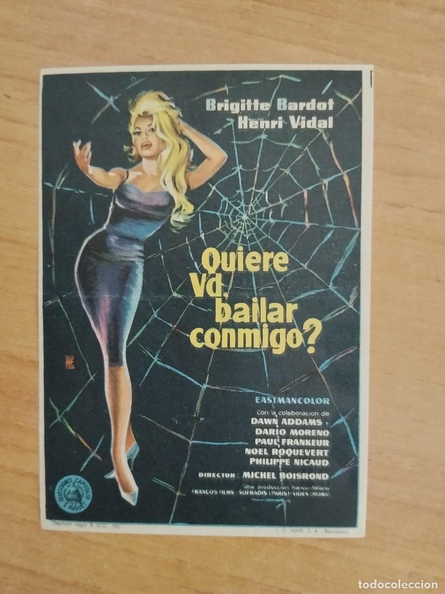 Cinema: TURQUE-PROGRAMA DE LA PELICULA --QUIERE USTED BAILAR CONMIGO ? ct