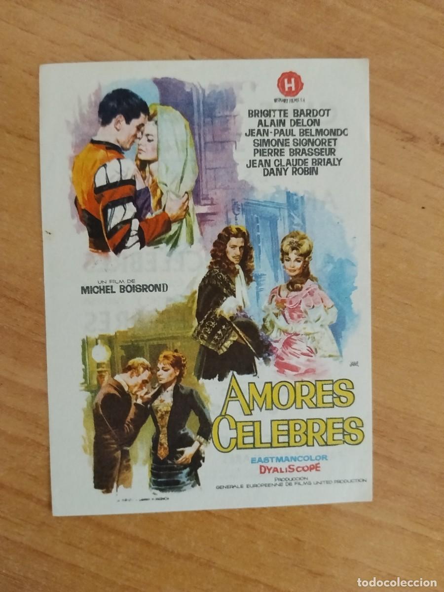 Cinema: TURQUE-PROGRAMA DE LA PELICULA --AMORES CELEBRES ct