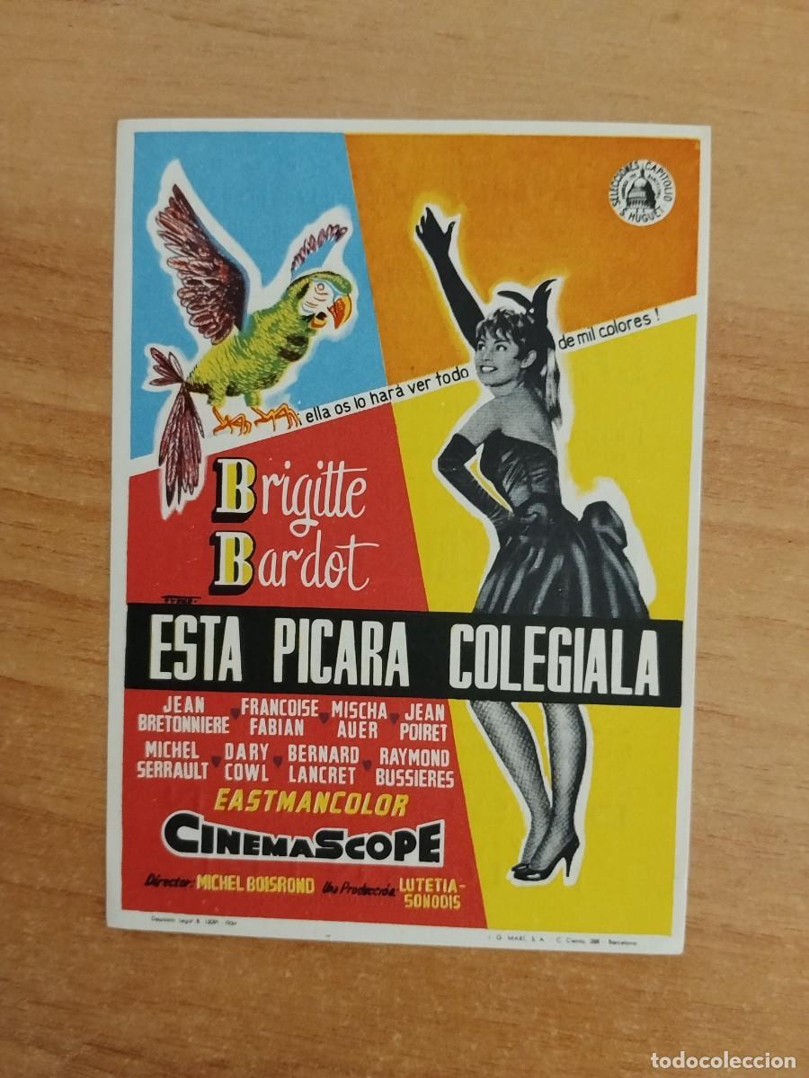 Cinema: TURQUE-PROGRAMA DE LA PELICULA --ESTA PICARA COLEGIALA ct