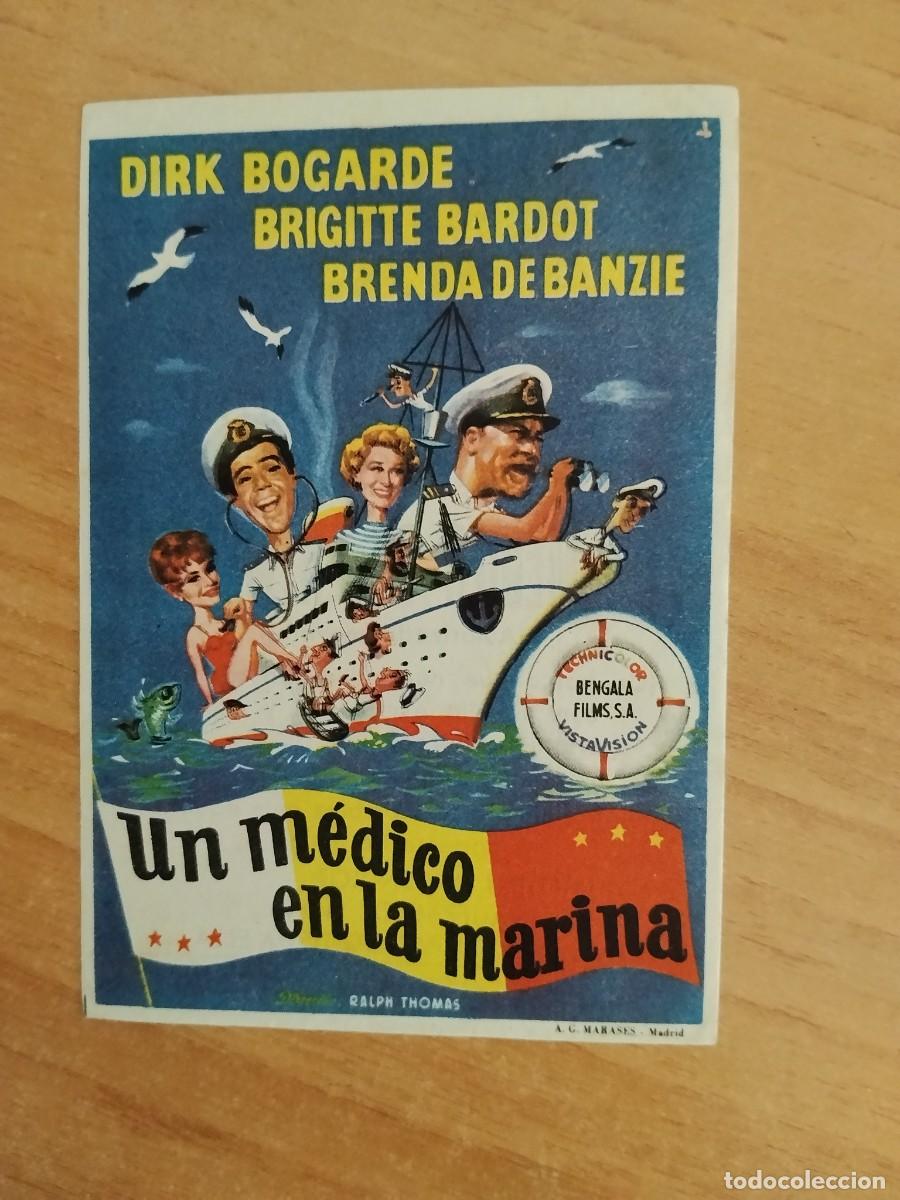 Cine: TURQUE-PROGRAMA DE LA PELICULA --UN MEDICO EN LA MARINA ct