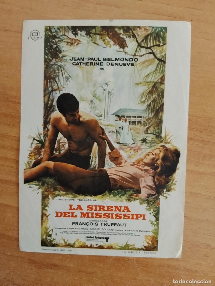 Cine: TURQUE-PROGRAMA DE LA PELICULA --LA SIERENA DEL MISSISSIPI ct
