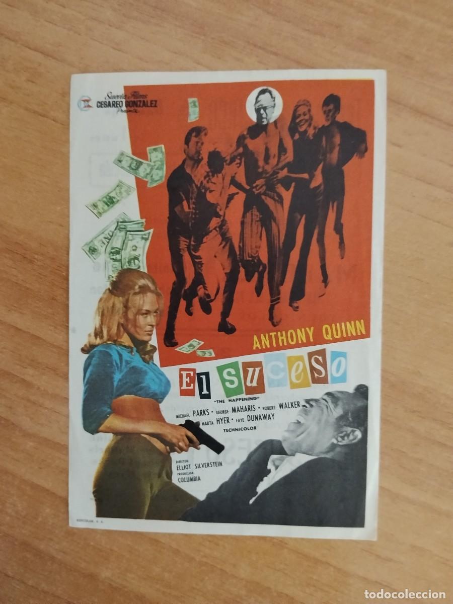 Cine: TURQUE-PROGRAMA DE LA PELICULA --EL SUCESO ct