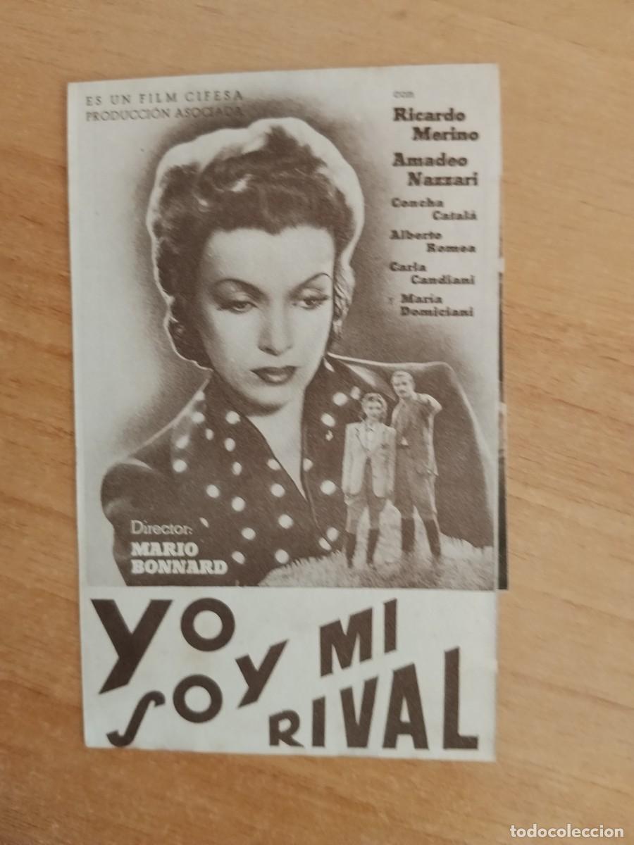 Cine: TURQUE-PROGRAMA DE LA PELICULA --YO SOY MI RIVAL ct