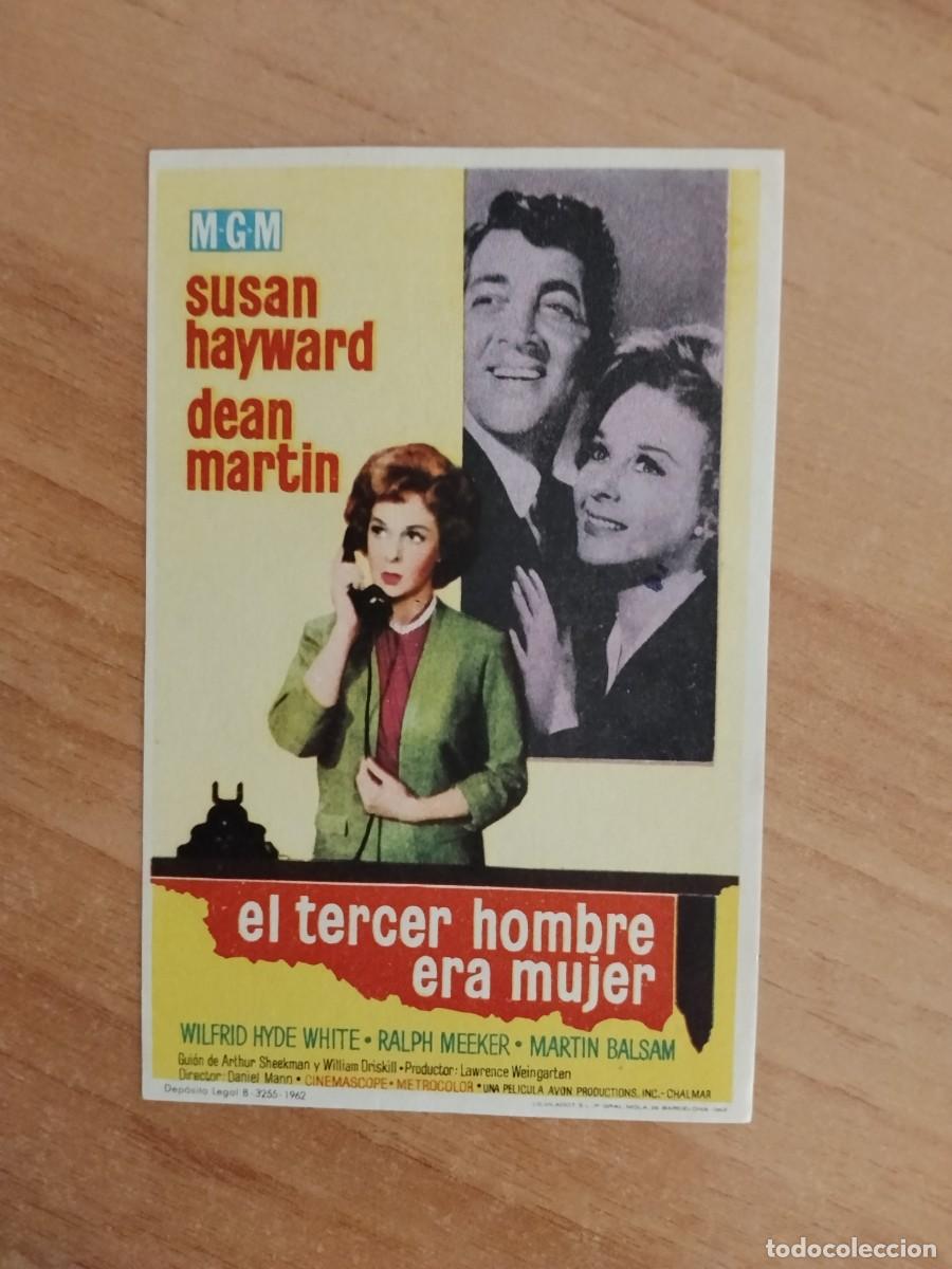 Cine: TURQUE-PROGRAMA DE LA PELICULA --EL TERCER HOMBRE ERA MUJER