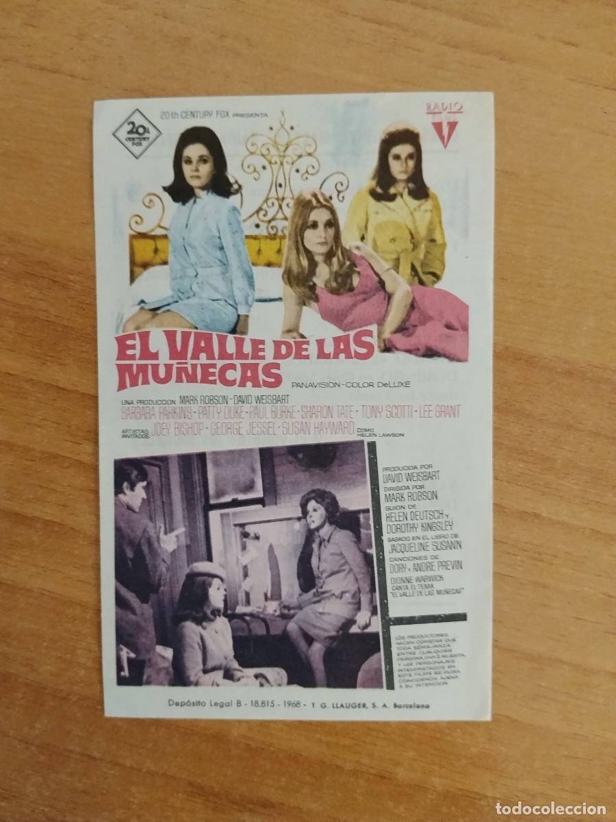 Cine: TURQUE-PROGRAMA DE LA PELICULA --EL VALLE DE LAS MU&Ntilde;ECAS ct