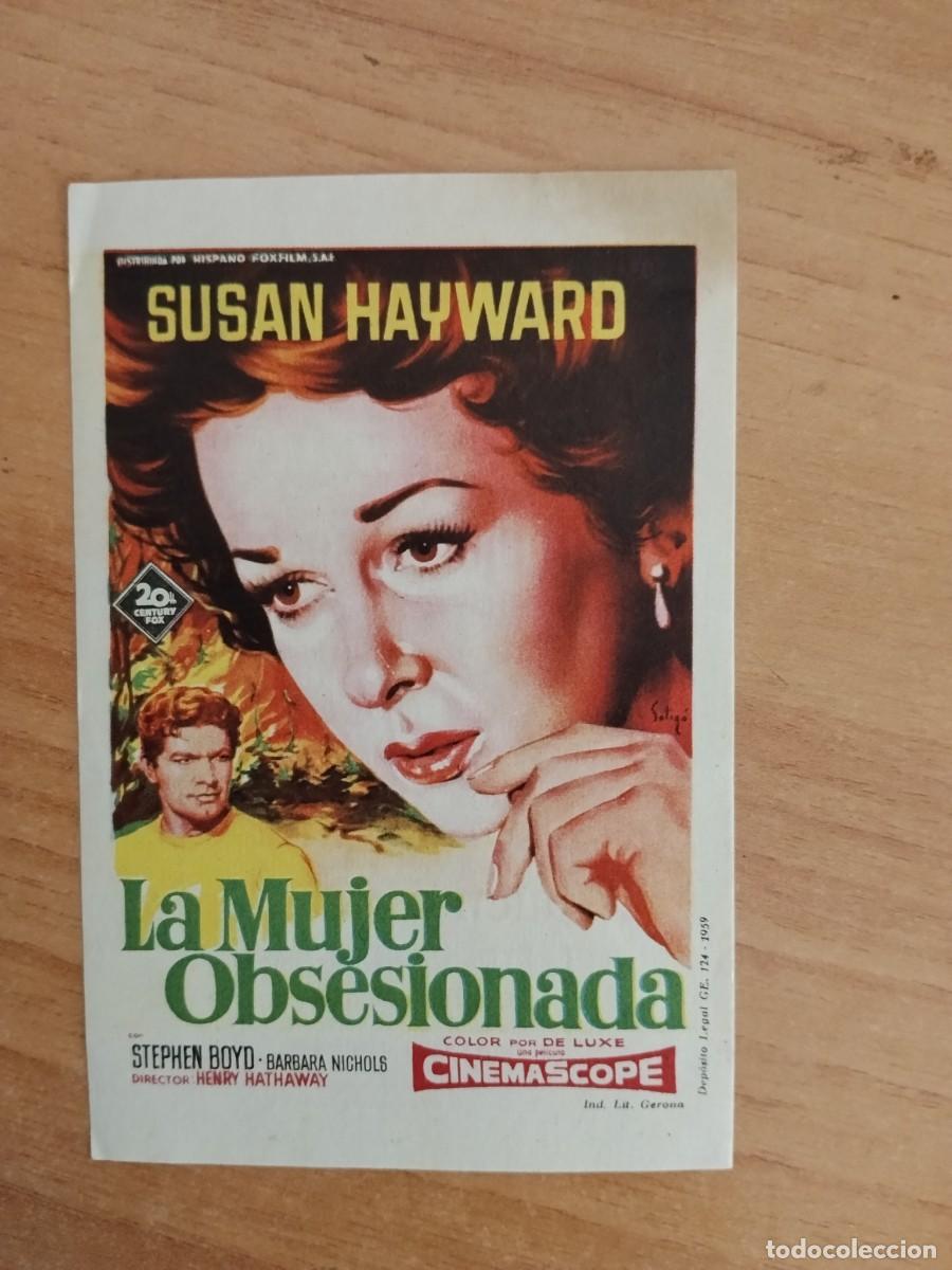 Cine: TURQUE-PROGRAMA DE LA PELICULA --LA MUJER OBSESIONADA ct - Foto 1