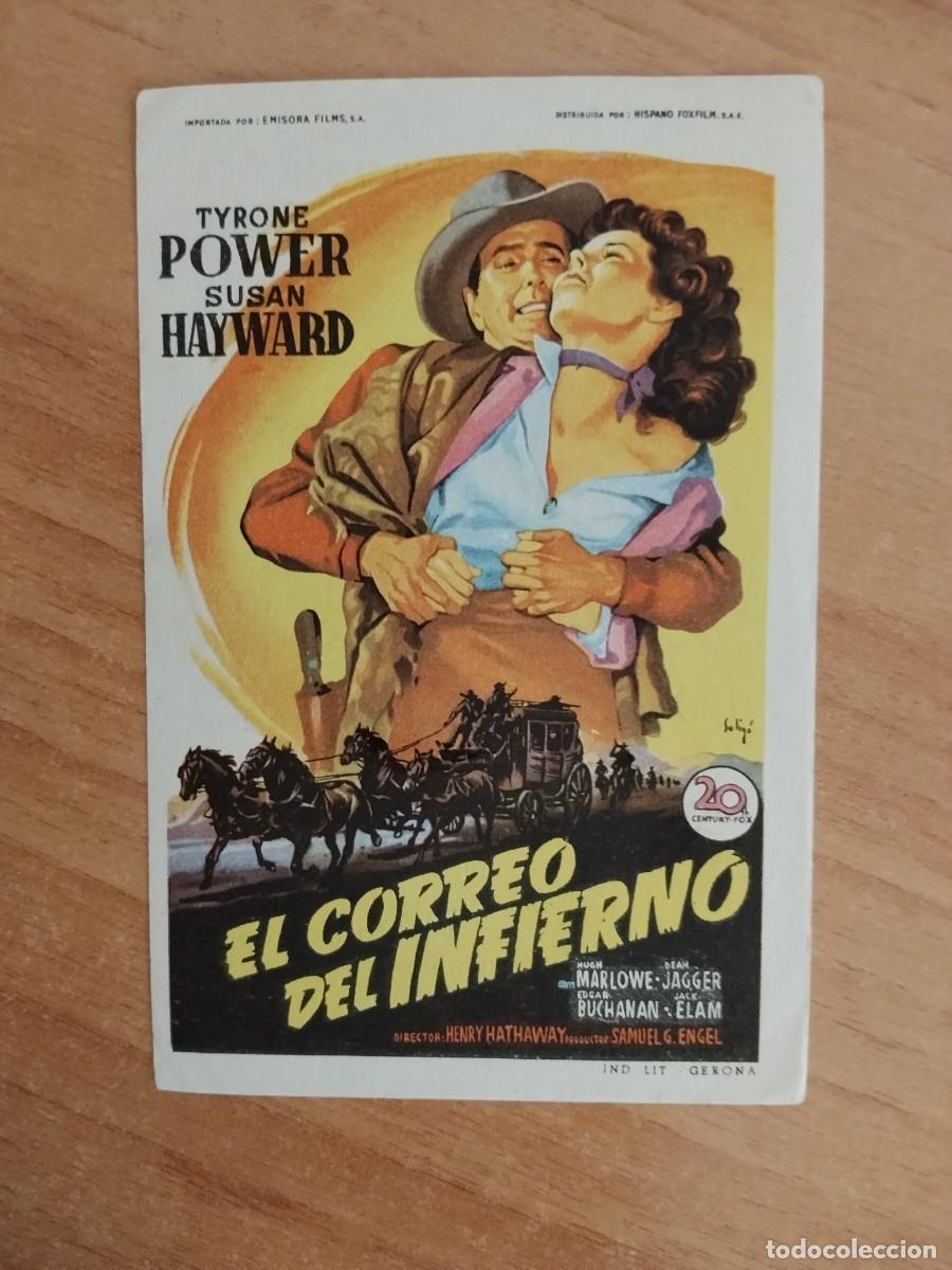 Cine: TURQUE-PROGRAMA DE LA PELICULA --EL CORREO DEL INFIERNO ct