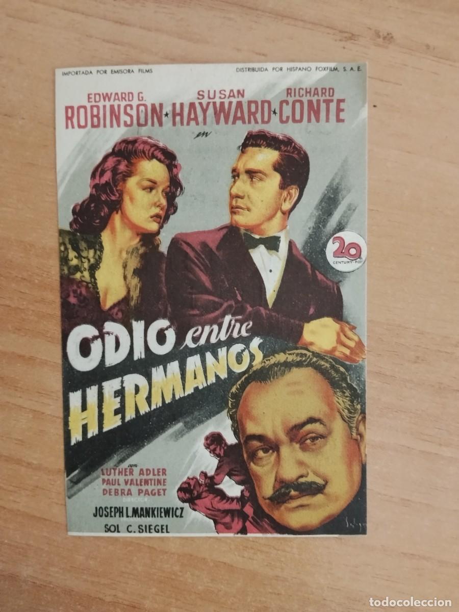 Cine: TURQUE-PROGRAMA DE LA PELICULA --ODIO ENTRE HERMANOS ct