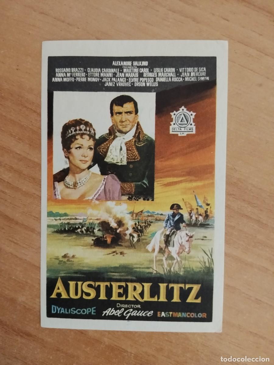Cine: TURQUE-PROGRAMA DE LA PELICULA --AUSTERLITZ ct