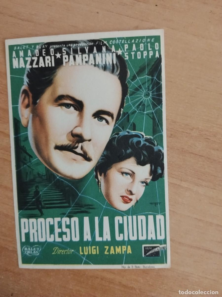 Cine: TURQUE-PROGRAMA DE LA PELICULA --PROCESO A LA CIUDAD - Foto 1