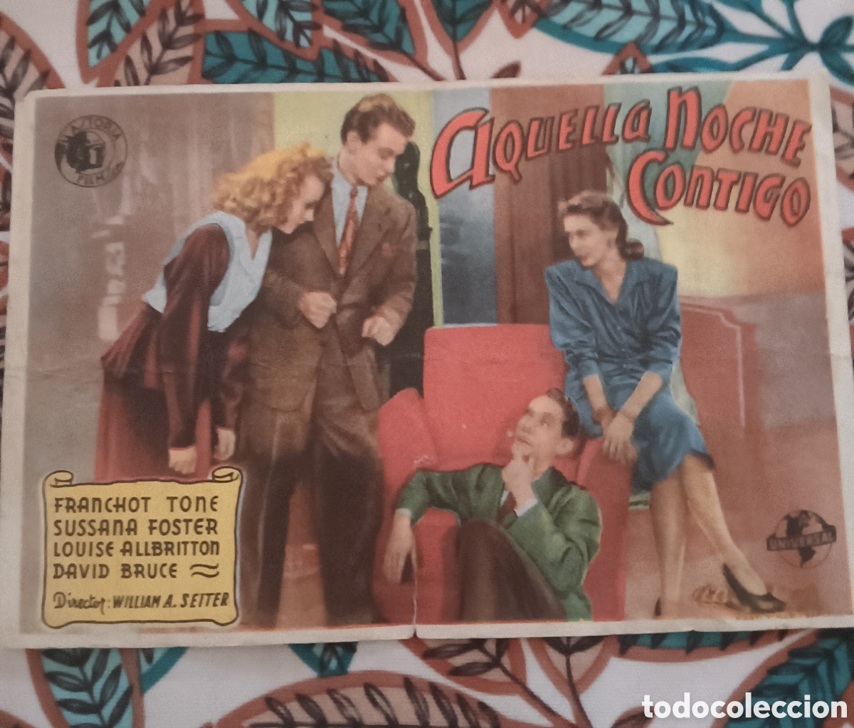 Cine: AQUELLA NOCHE CONTIGO CON PUBLICIDAD
