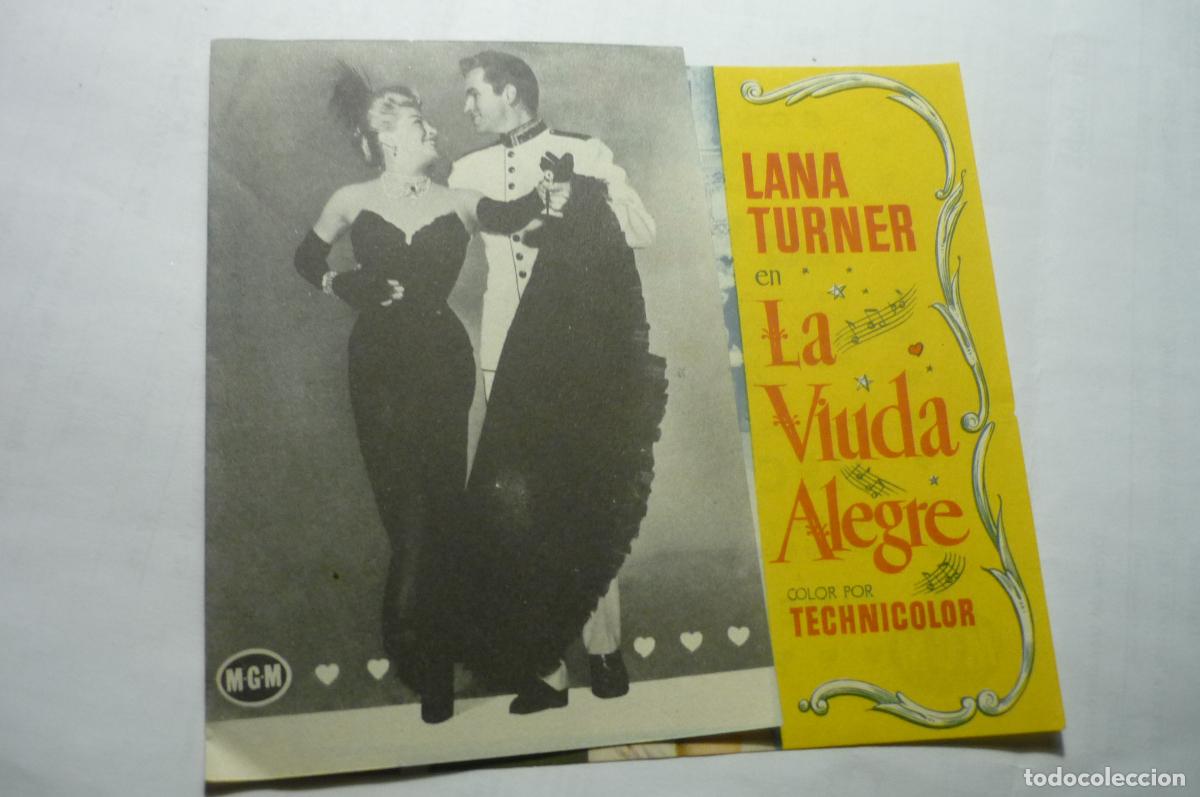 Cine: programa doble la viuda alegre -cine sindicato -pira