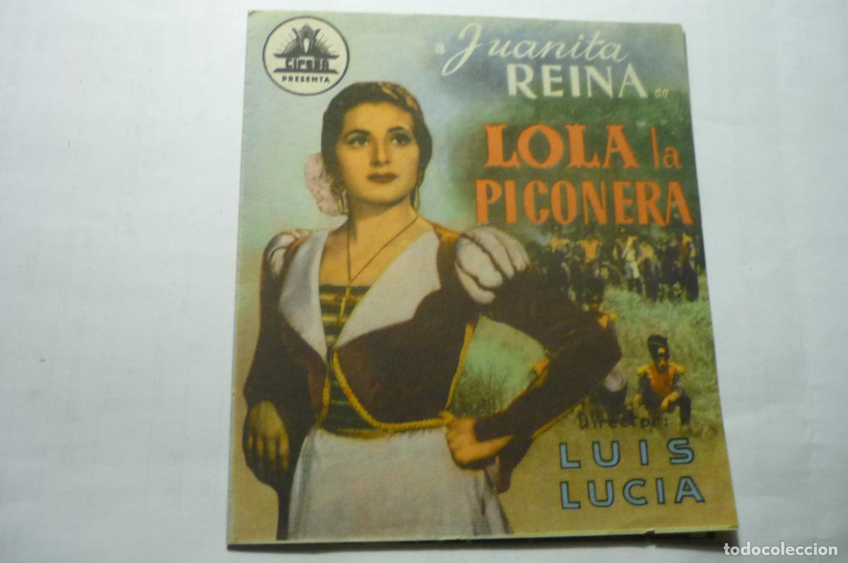 Cine: programa doble lola la piconera,.principal sarreal-rocafort -pira