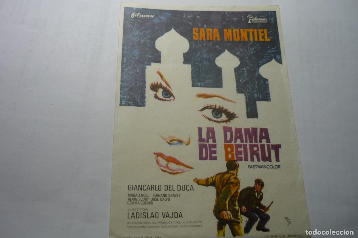 Cine: programa la dama de beirut,.sara montiel - Foto 1