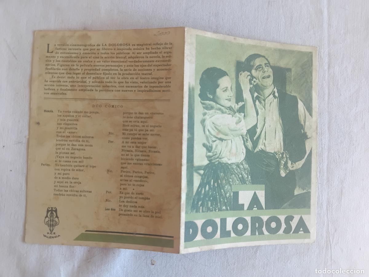 Cine: PROGRAMA DE CINE DOBLE LA DOLOROSA. PROCINES. GRAN SALON CINE VICTORIA