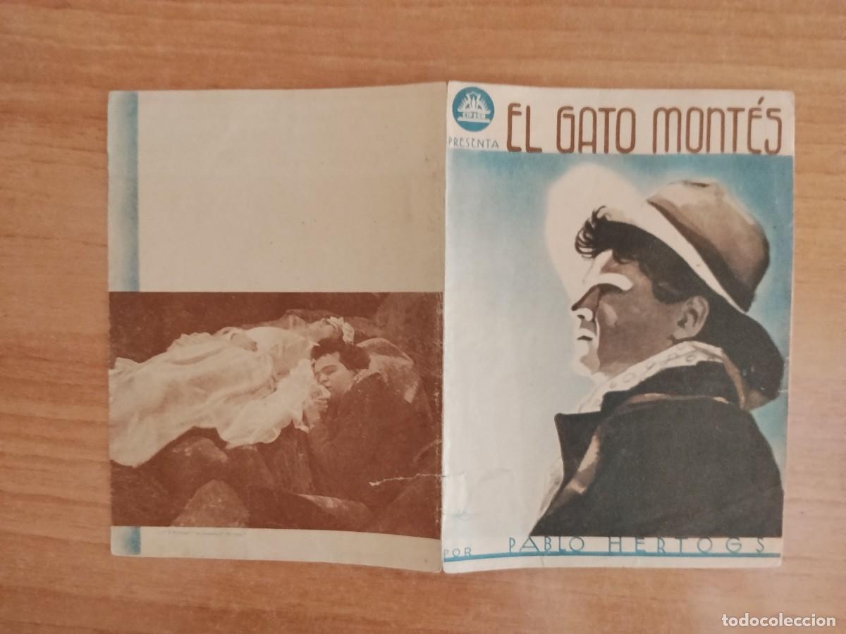 Cine: TURQ-PROGRAMA DE LA PELICULA --EL GATO MONTES