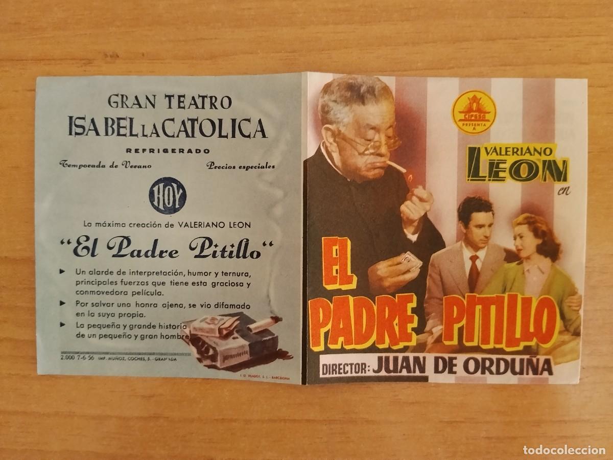 Cine: TURQ-PROGRAMA DE LA PELICULA --EL PADRE PITILLO