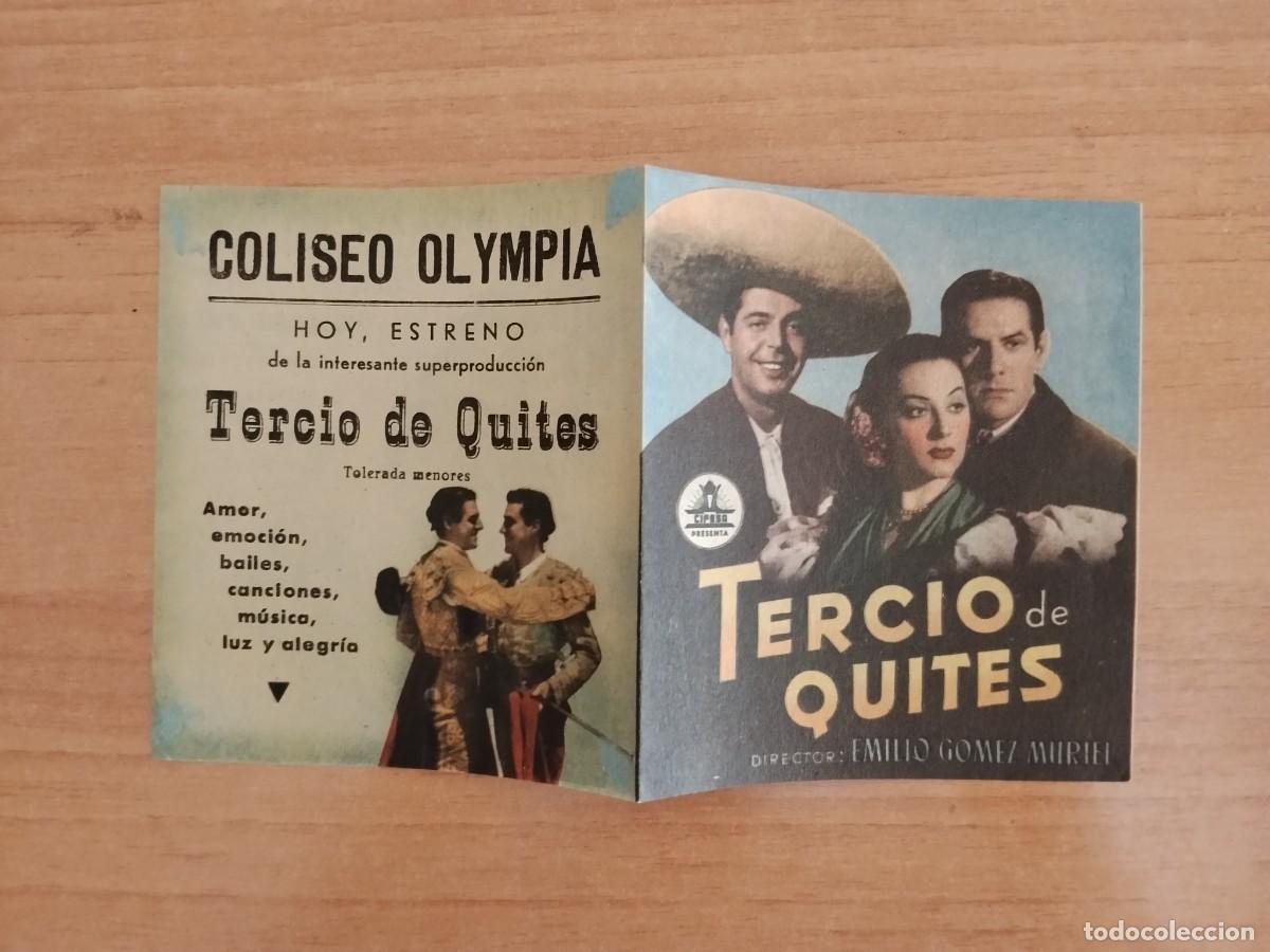 Cine: TURQ-PROGRAMA DE LA PELICULA --TERCIO DE QUITES